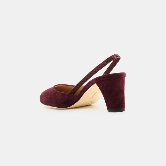 Zac Posen Cindy Suede and Nappa Leather Slingback - Picture 3 of 4